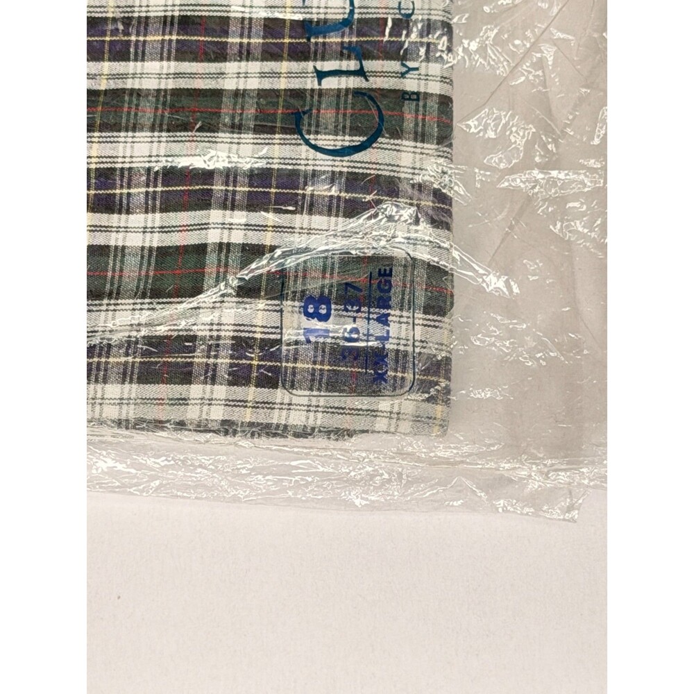 NWT CLUB ROOM BY CHARTER HOUSE MEN'S XXL PLAID BUTTON DOWN SHIRT - Picture 2 of 7